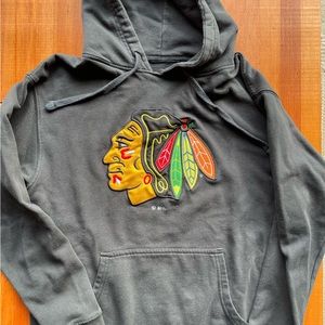 Embroidered Blackhawks Hoodie Hooded Sweatshirt